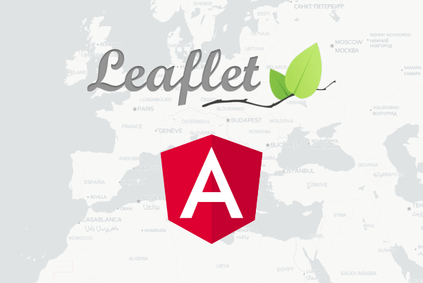 Angular-based application with a Leaflet map