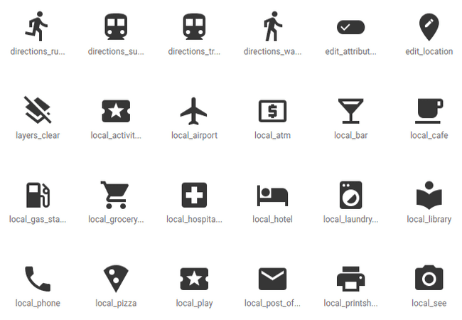 Material Design Free Icons