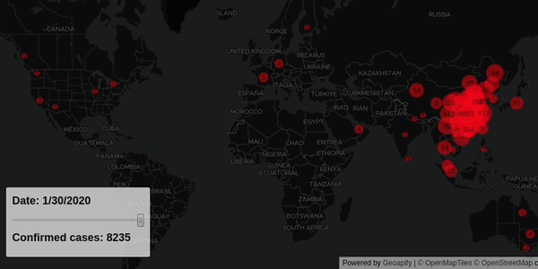Coronavirus outbreak data