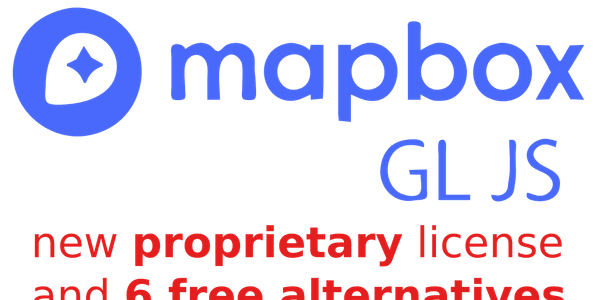 Mapbox GL JS v2 has moved to a non-free license. Switch to one of 6 great free alternatives.