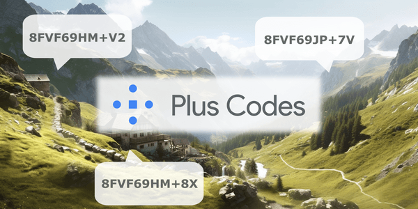 Google Plus Codes enable recognition of isolated locations for navigation and delivery purposes