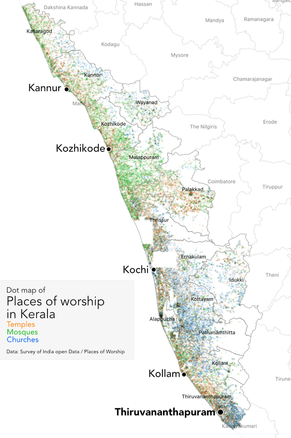Dot Density Map Example