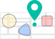 Draw polygons and polylines on maps