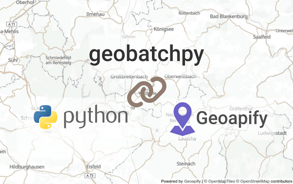 Geobatchpy package connects Geoapify with Python