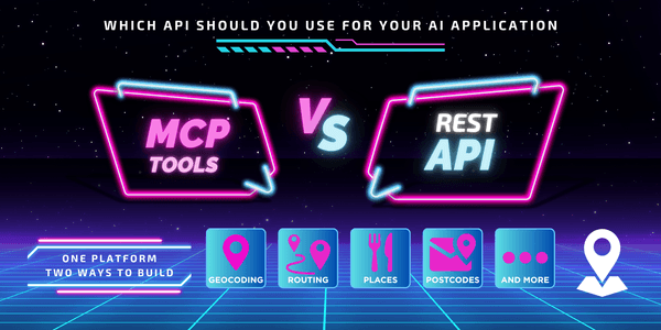 MCP tools versus REST API for AI applications and Geoapify location services