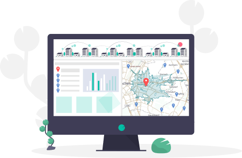 Maps API for Smart city