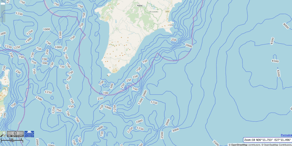 Isoline Map Example