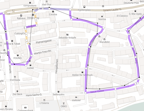 Map Matching API to snap geo coordinates to roads