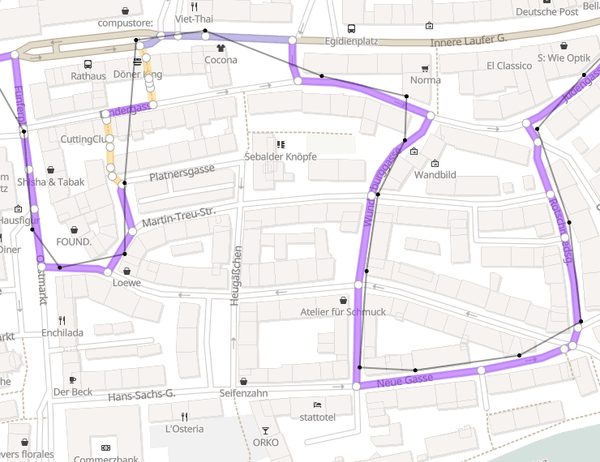 Map Matching API to snap geo coordinates to roads