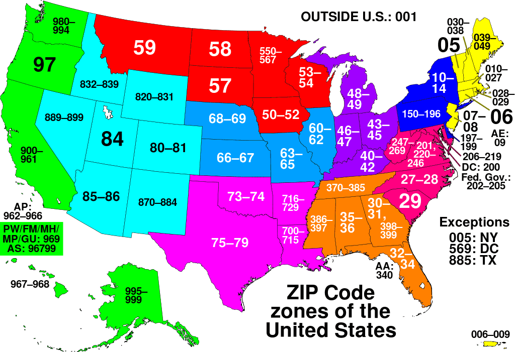 US ZIP Codes Explore And Download For Free