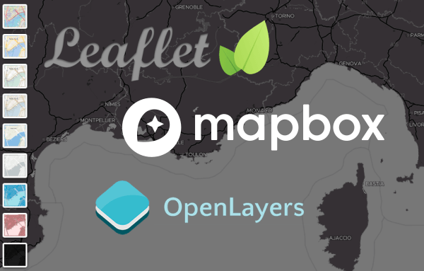 Leaflet vs Mapbox GL vs OpenLayers