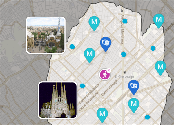 Using Travel Time Maps (or Isochrone maps) for tourism