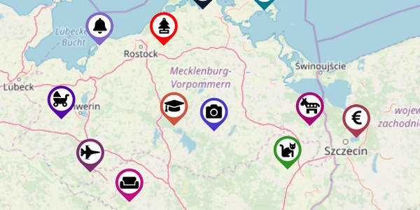 Adding Markers with icons with Leaflet