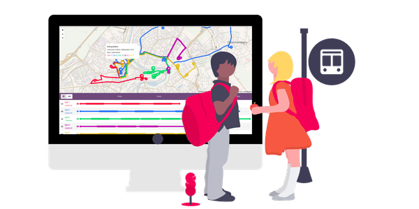 Optimize school buses routes with Route Planner API