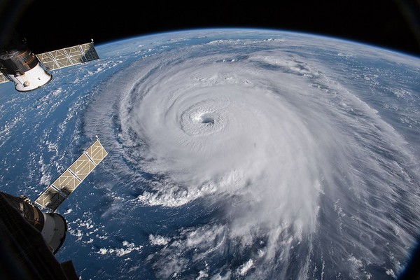 Hurricane Florence from the International Space Station From 9/12 | NASA Goddard Space Flight Center