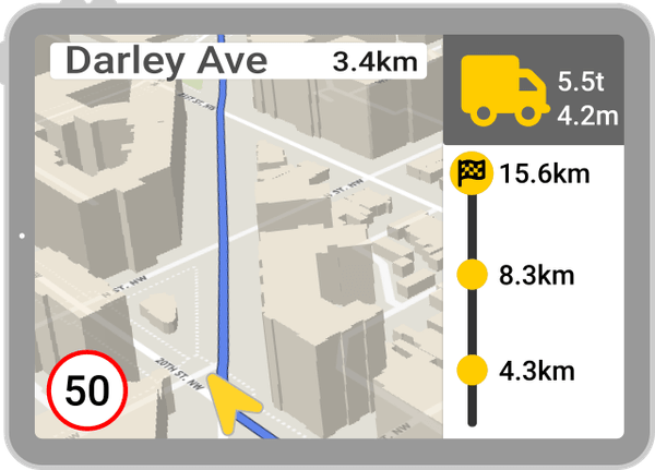 Navigation and directions device