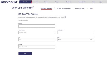 How to Verify an Address with USPS | Geoapify