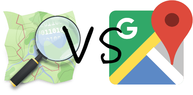 OpenStreetMap vs Google Maps