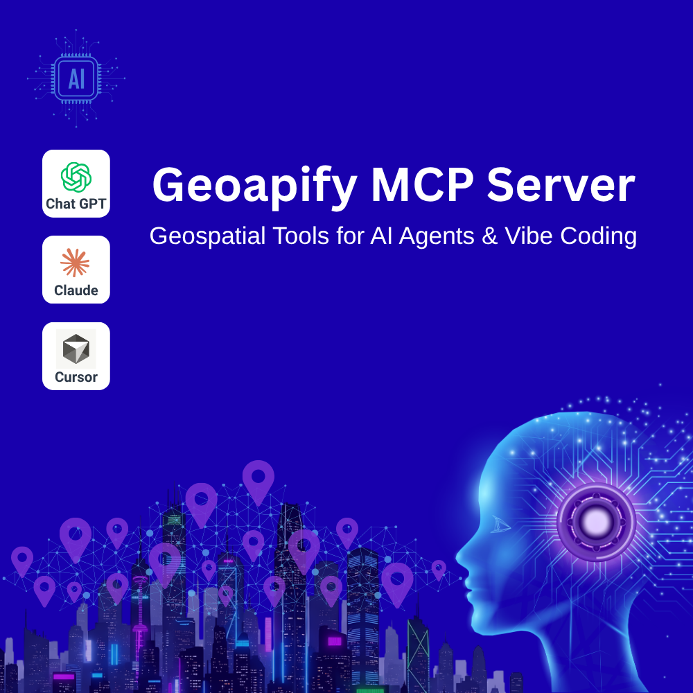 Geoapify MCP Server for Geocoding and Maps