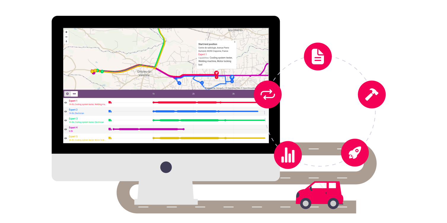 How to optimize routes and schedule for workers with Route Planner API ...