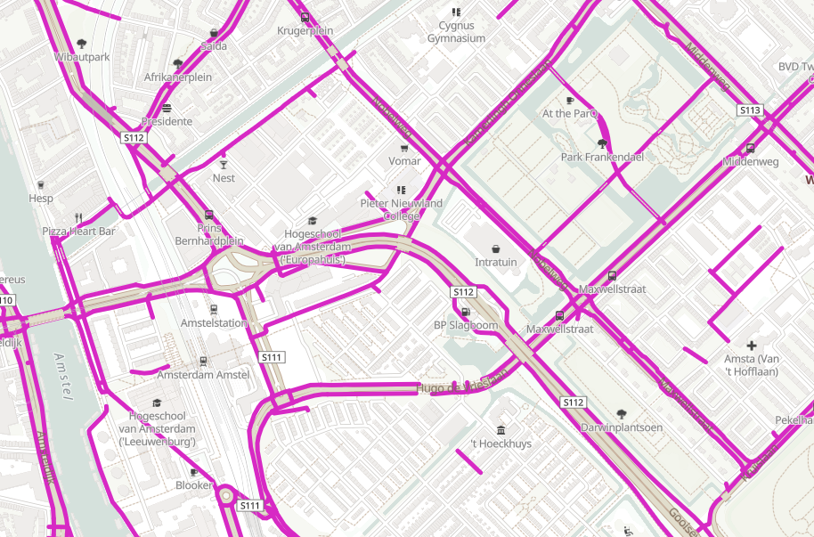 Example: Connect to an OSM Vector Server