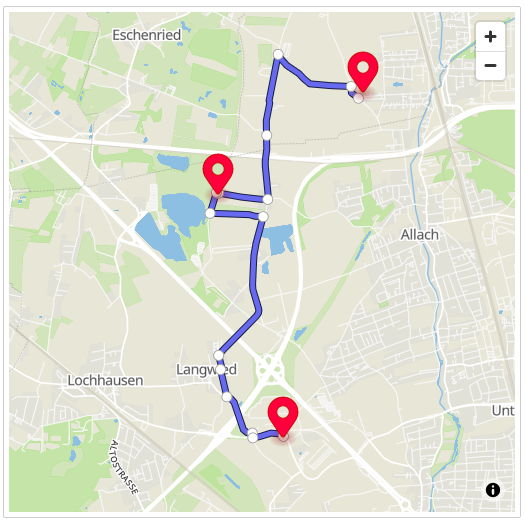 sandsynligt ebbe tidevand enke Routing API | Routes and directions | Geoapify Location Platform